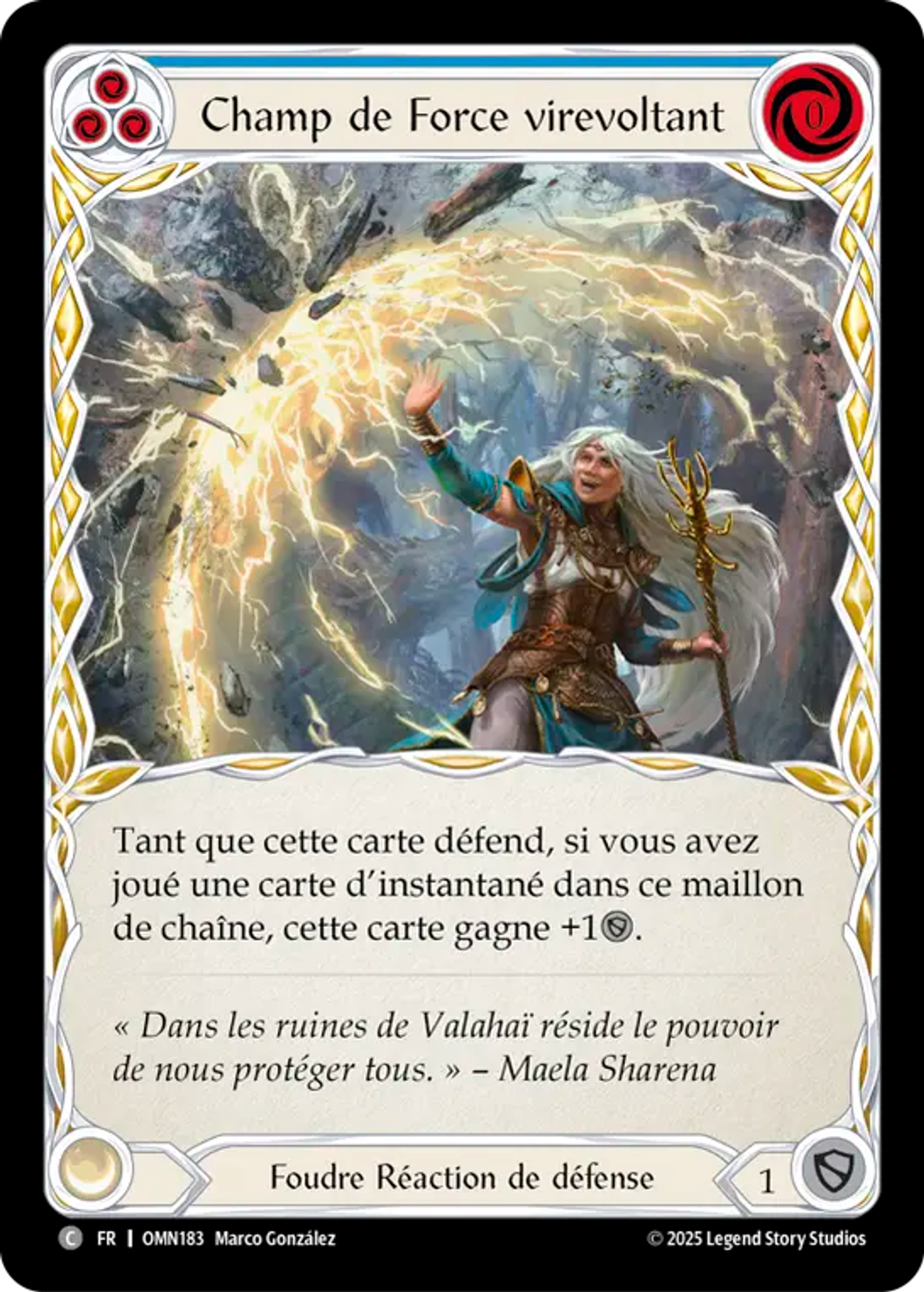Champ de Force virevoltant — Omens of the Third Age — Flesh and Blood