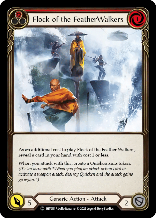 Flock of the Feather Walkers (Red) — Dorinthea - Blitz Deck — Flesh and Blood