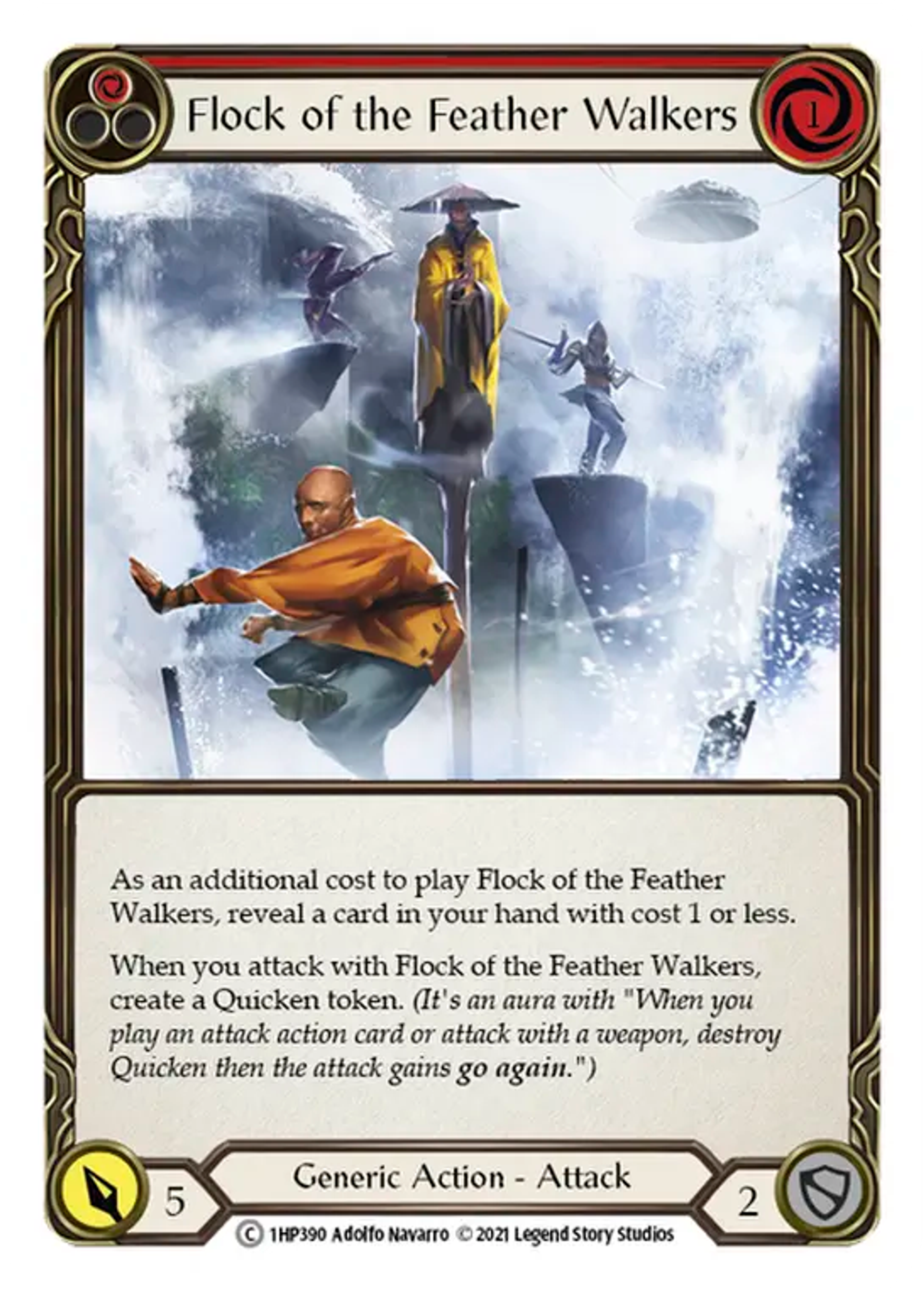 Flock of the Feather Walkers (Red) — History Pack 1 — Flesh and Blood