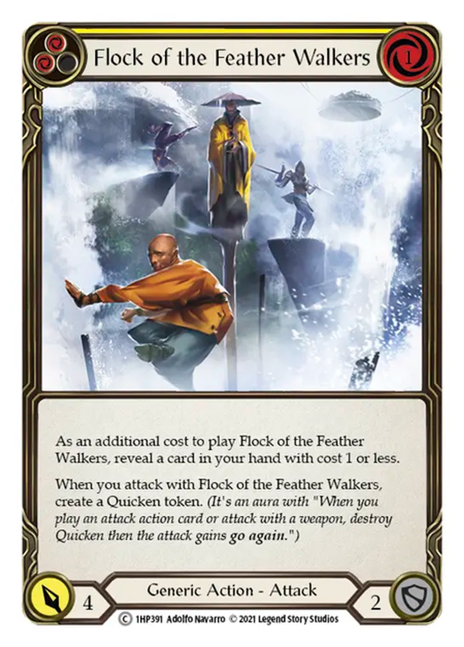 Flock of the Feather Walkers (Yellow) — History Pack 1 — Flesh and Blood