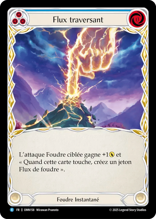 Flux traversant — Omens of the Third Age — Flesh and Blood