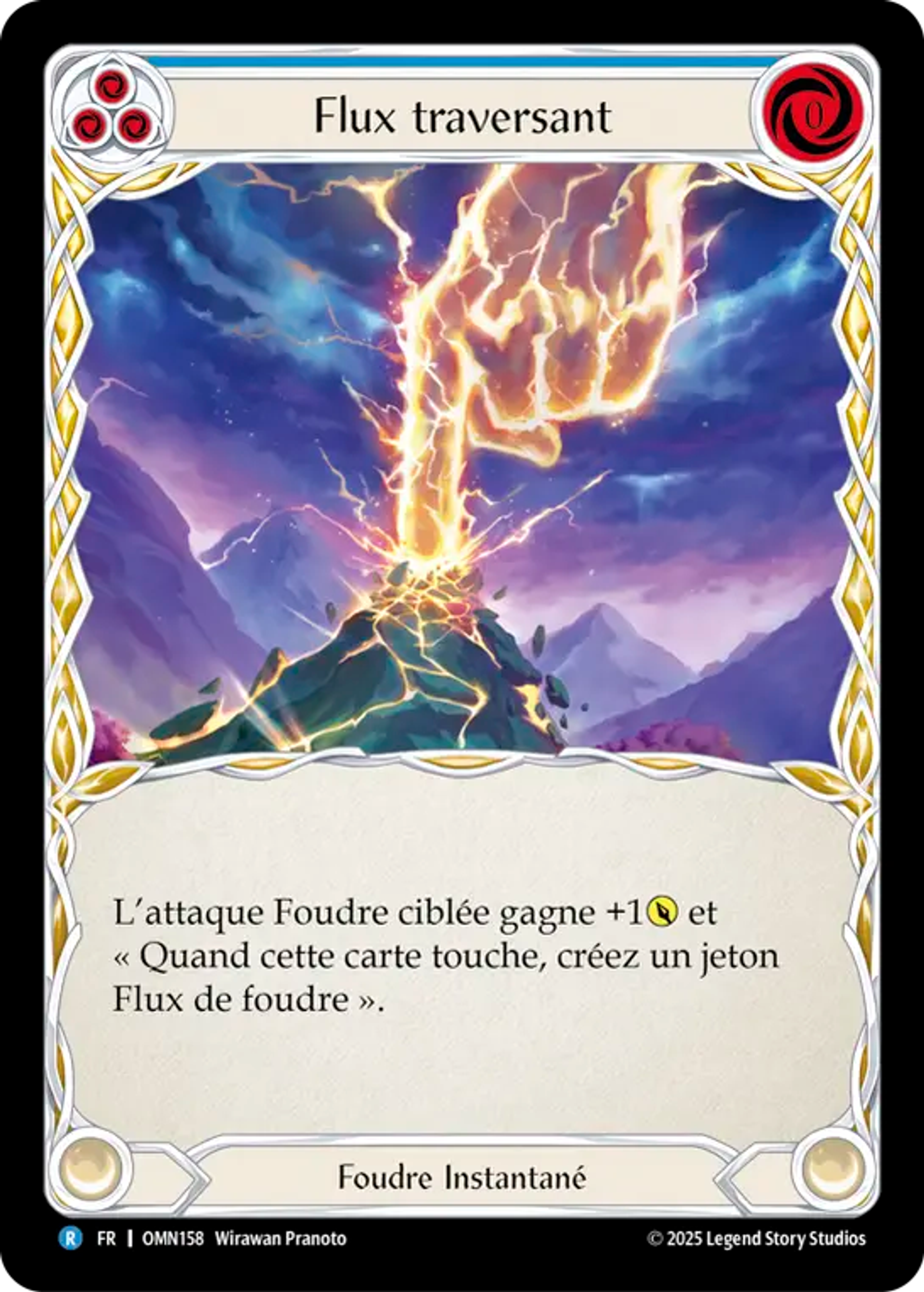 Flux traversant — Omens of the Third Age — Flesh and Blood