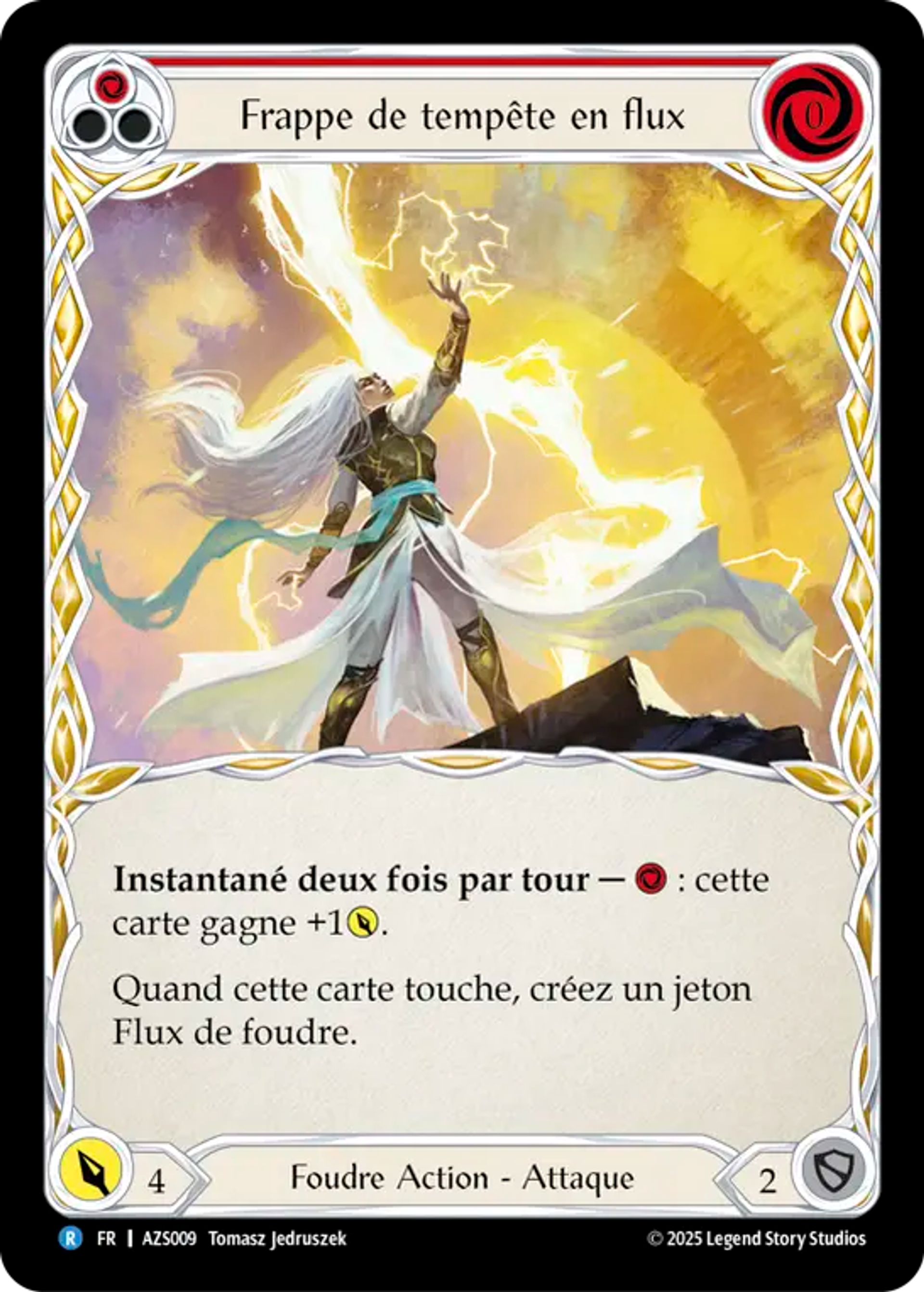 Frappe de tempête en flux — Armory Deck - Zyggy Starlight — Flesh and Blood