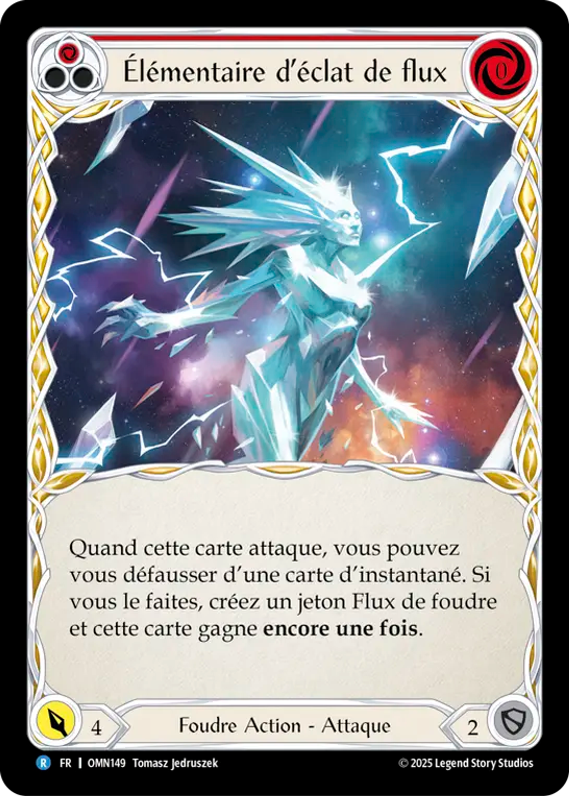 Élémentaire d’éclat de flux — Omens of the Third Age — Flesh and Blood