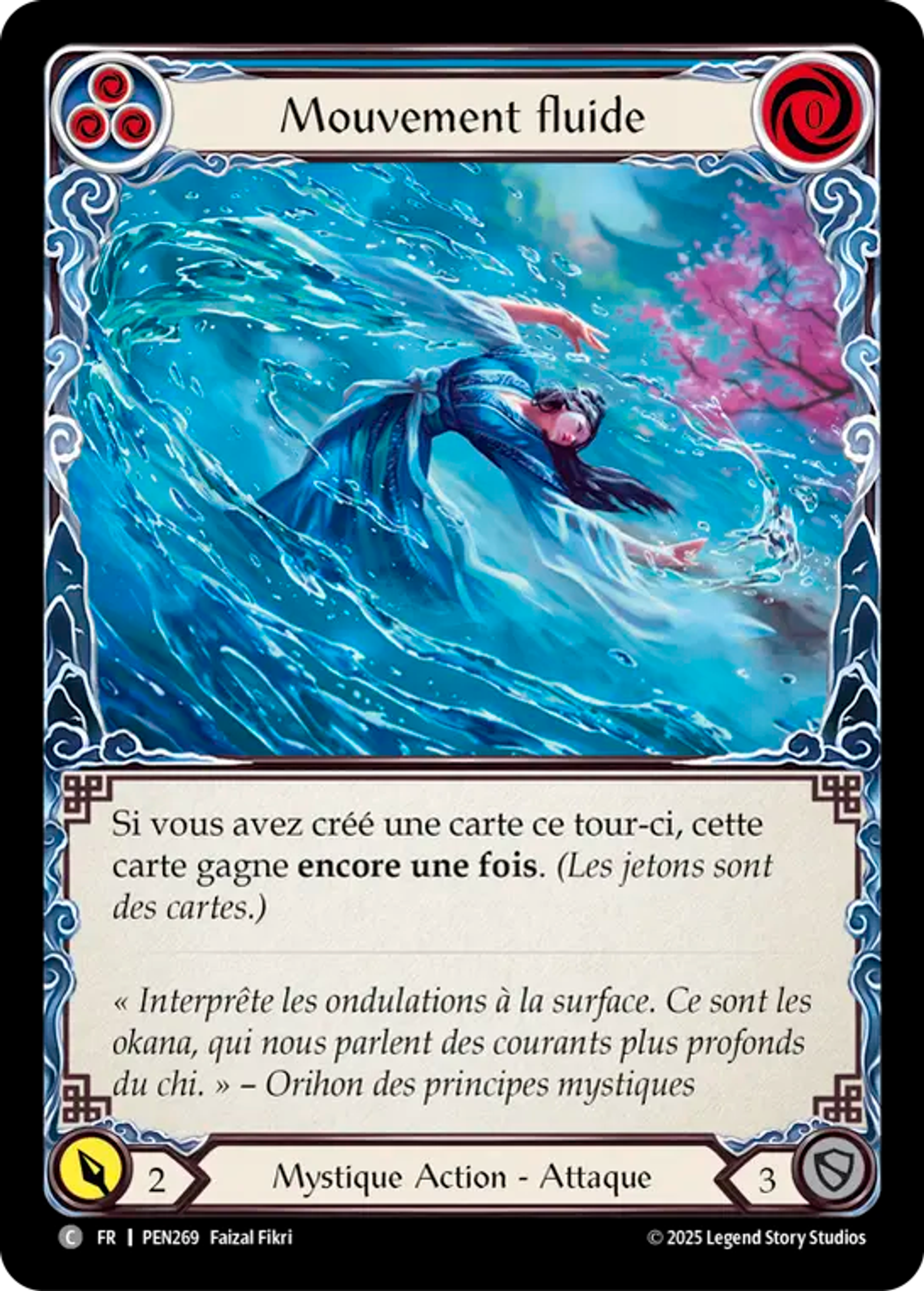Fluid Motion (Blue) — Compendium of Rathe — Flesh and Blood