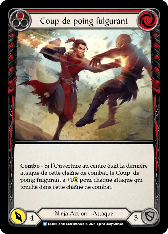 Coup de poing fulgurant — Katsu - Blitz Deck — Flesh and Blood