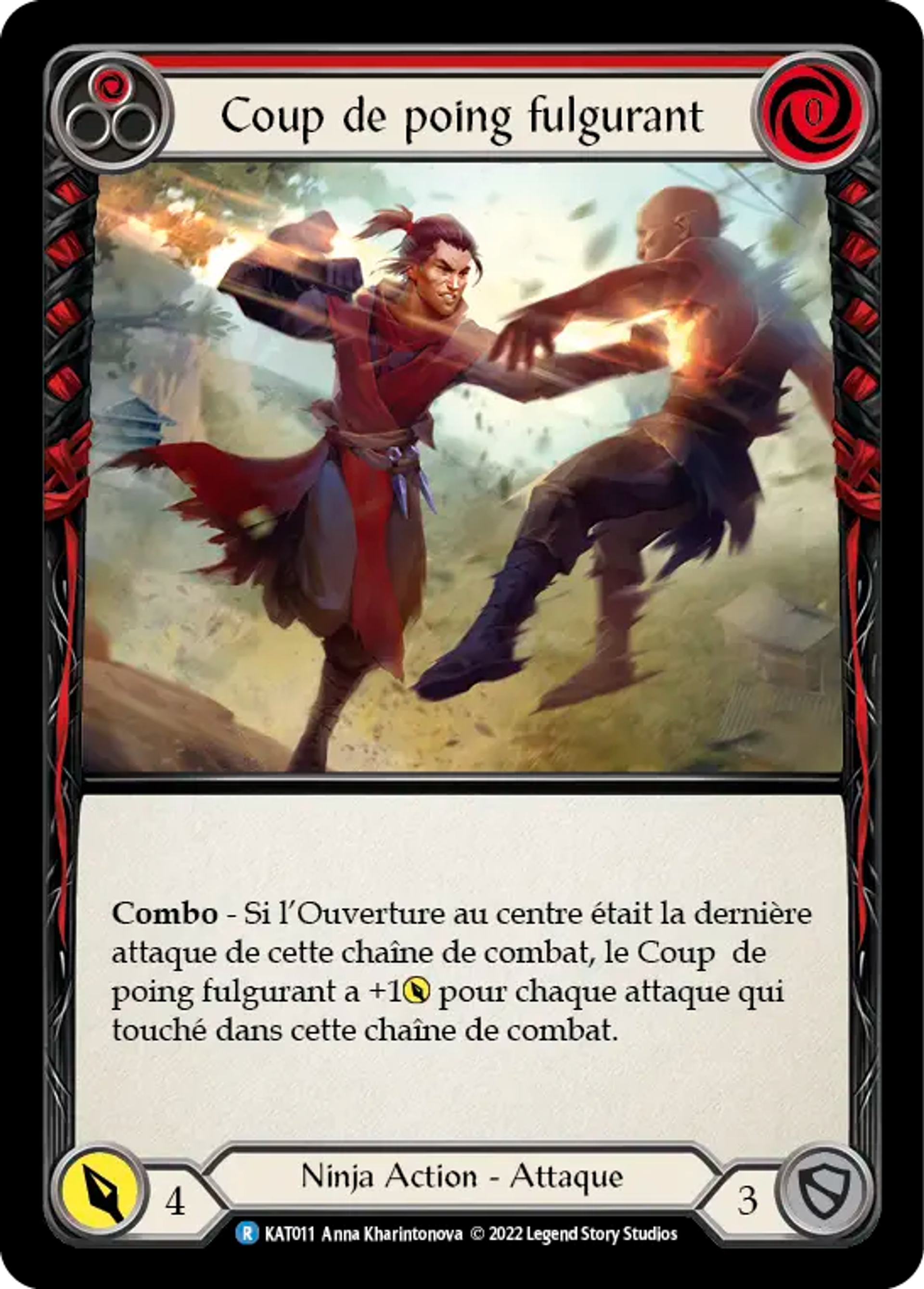 Coup de poing fulgurant — Katsu - Blitz Deck — Flesh and Blood