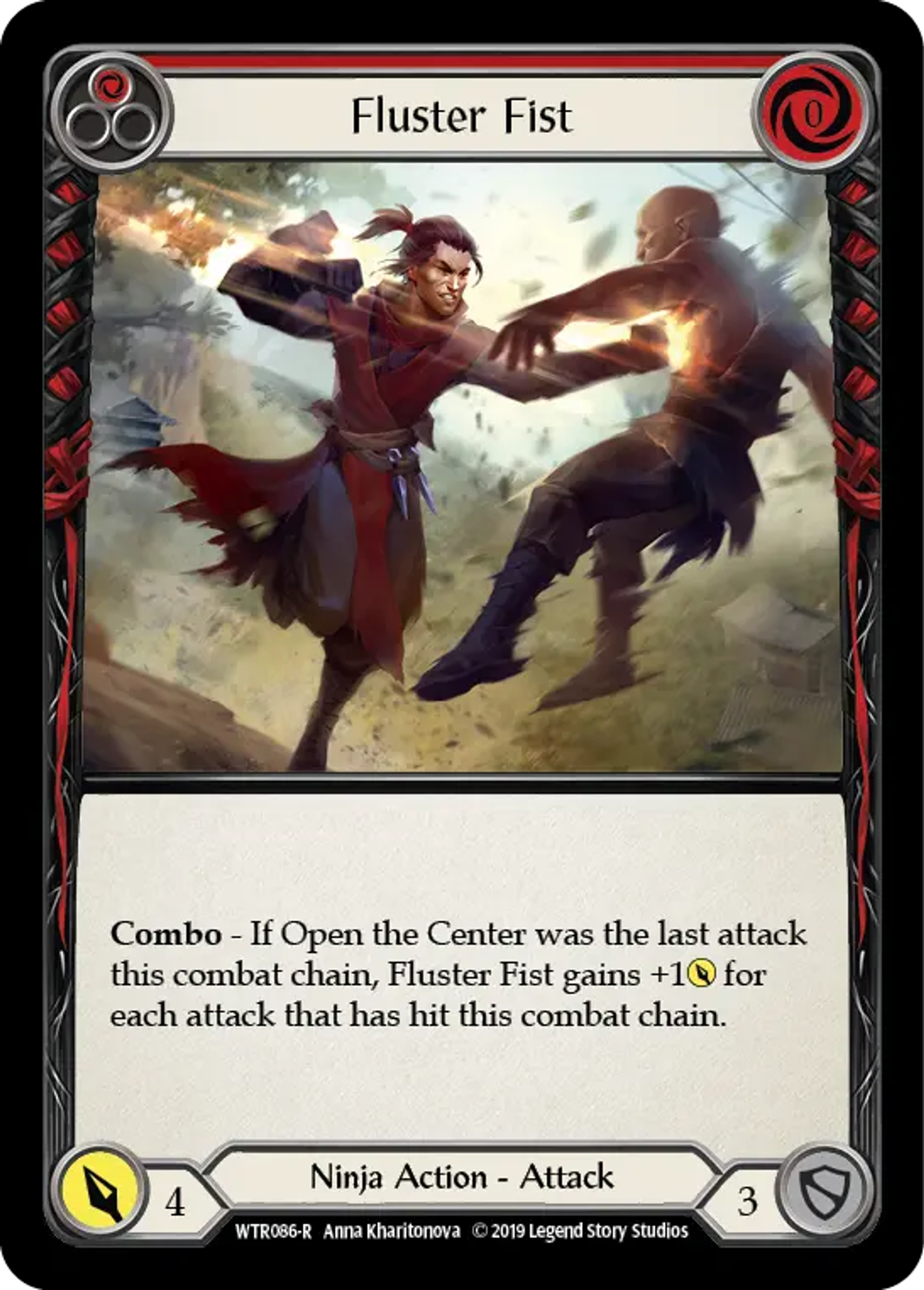 Fluster Fist (Red) — Welcome to Rathe — Flesh and Blood