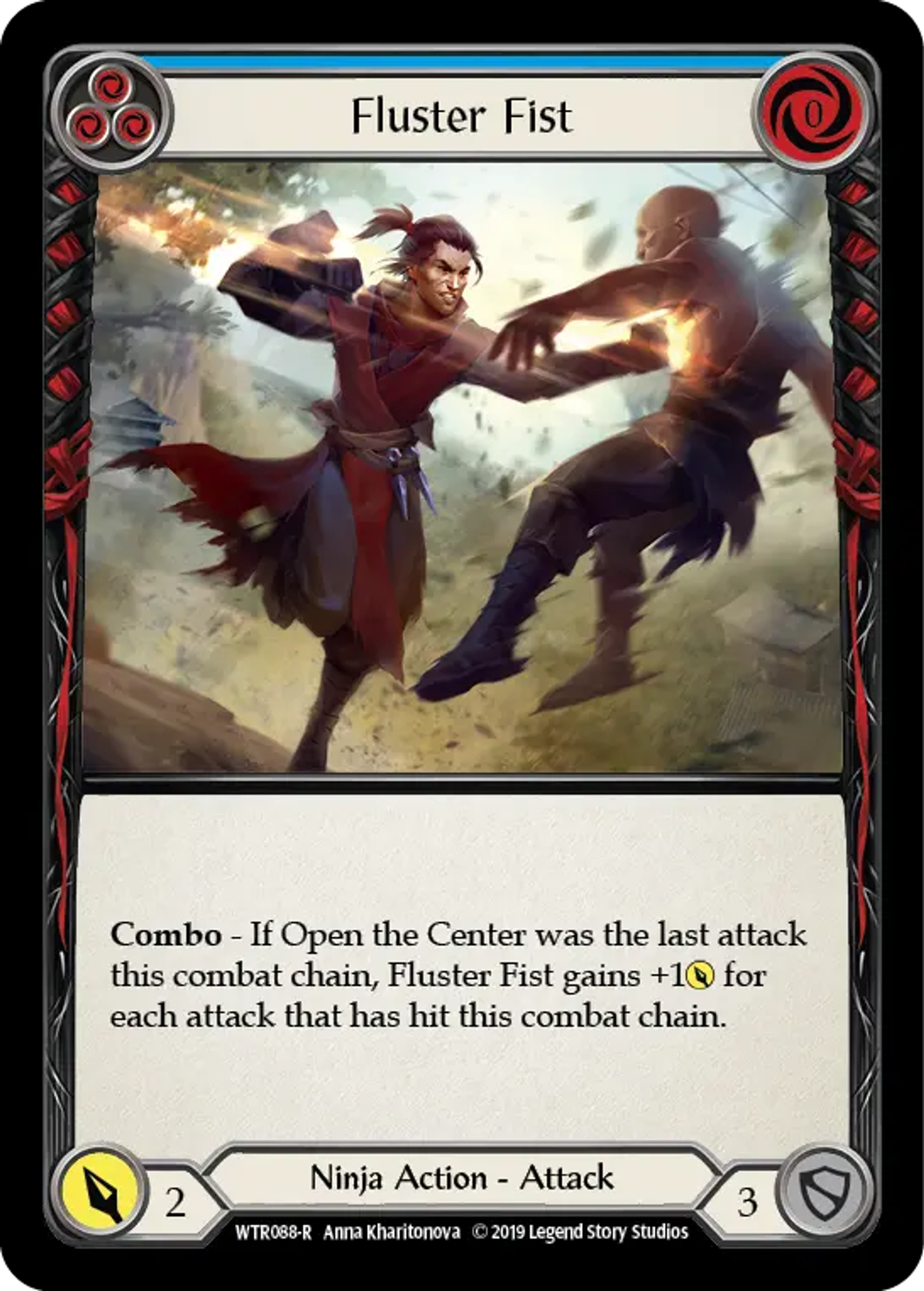 Fluster Fist (Blue) — Welcome to Rathe — Flesh and Blood