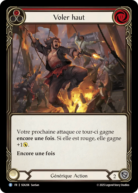 Voler haut — High Seas — Flesh and Blood