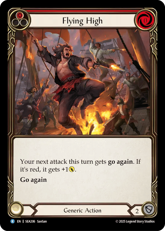 Flying High (Red) — High Seas — Flesh and Blood