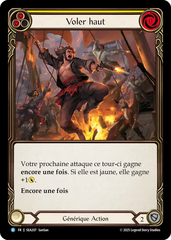 Voler haut — High Seas — Flesh and Blood