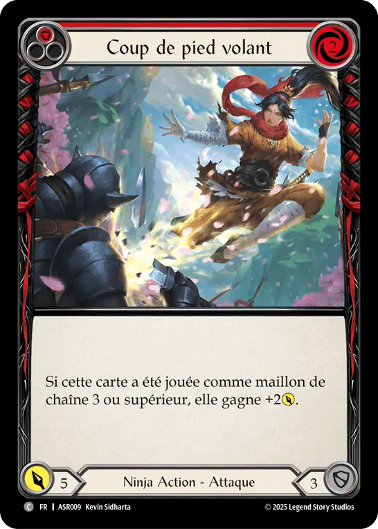 Coup de pied volant — Armory Deck - Ira, Scarlet Revenger — Flesh and Blood