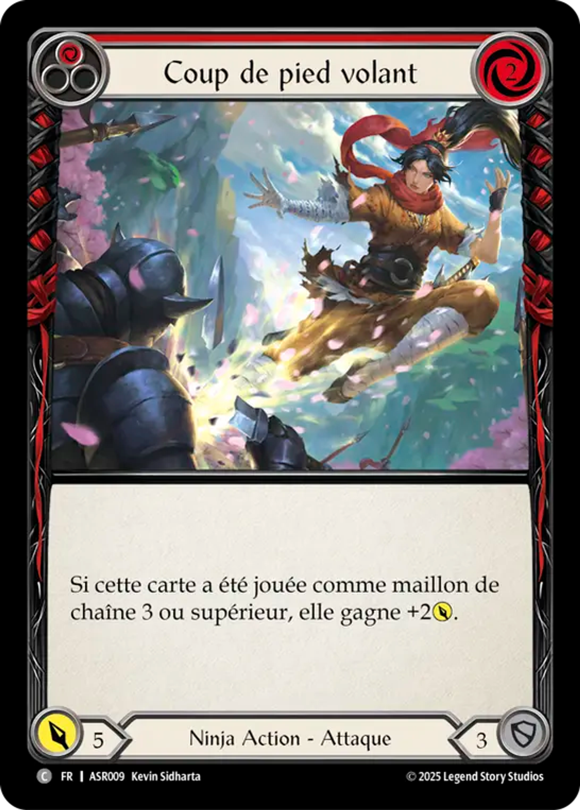 Coup de pied volant — Armory Deck - Ira, Scarlet Revenger — Flesh and Blood