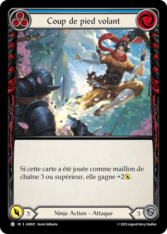 Coup de pied volant — Armory Deck - Ira, Scarlet Revenger — Flesh and Blood