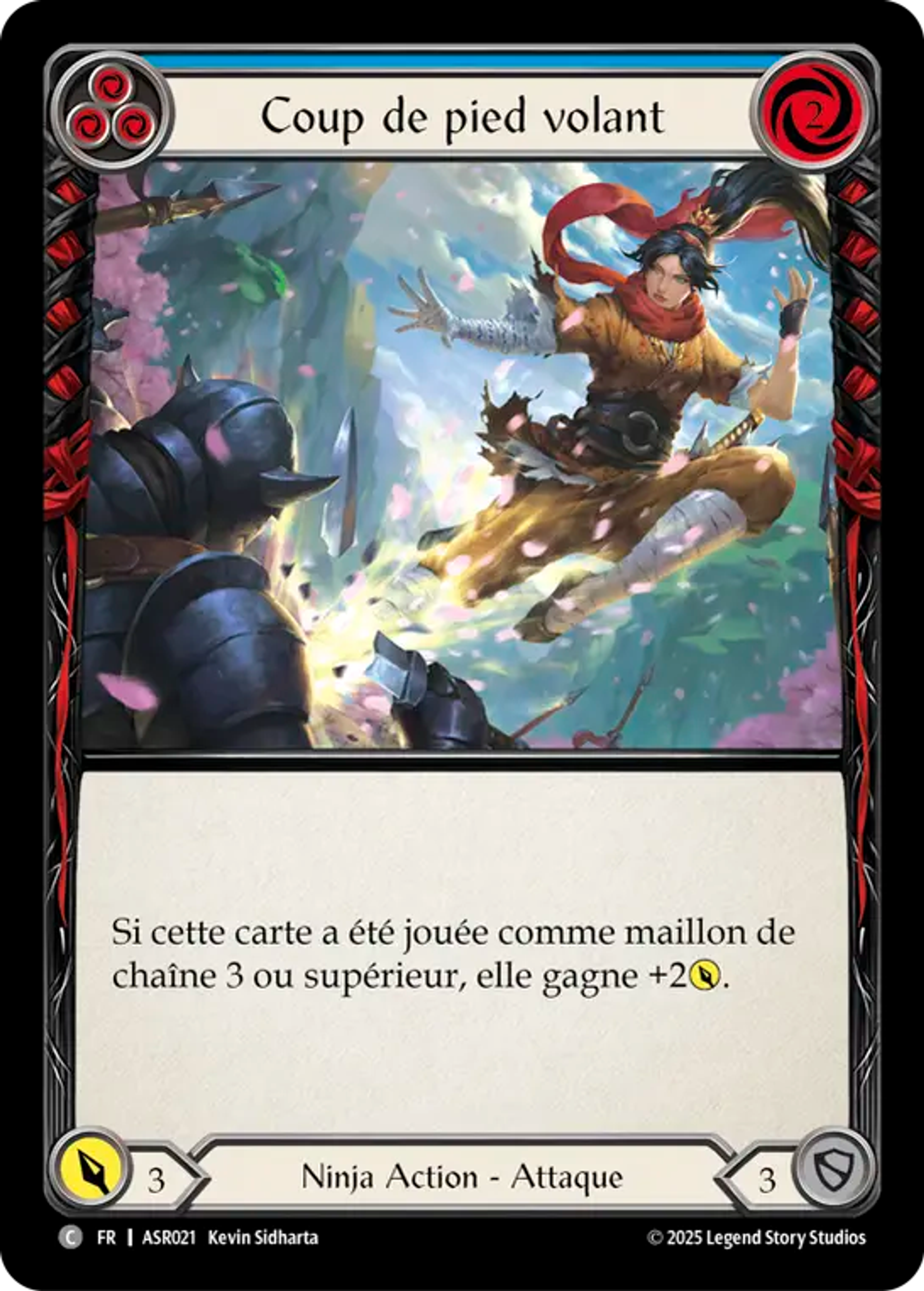 Coup de pied volant — Armory Deck - Ira, Scarlet Revenger — Flesh and Blood