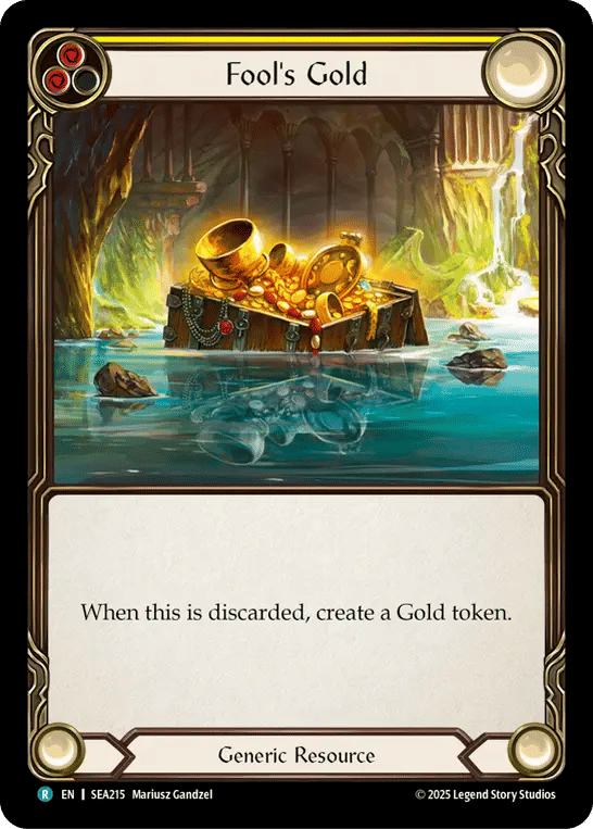 Fool's Gold (Yellow) — High Seas — Flesh and Blood