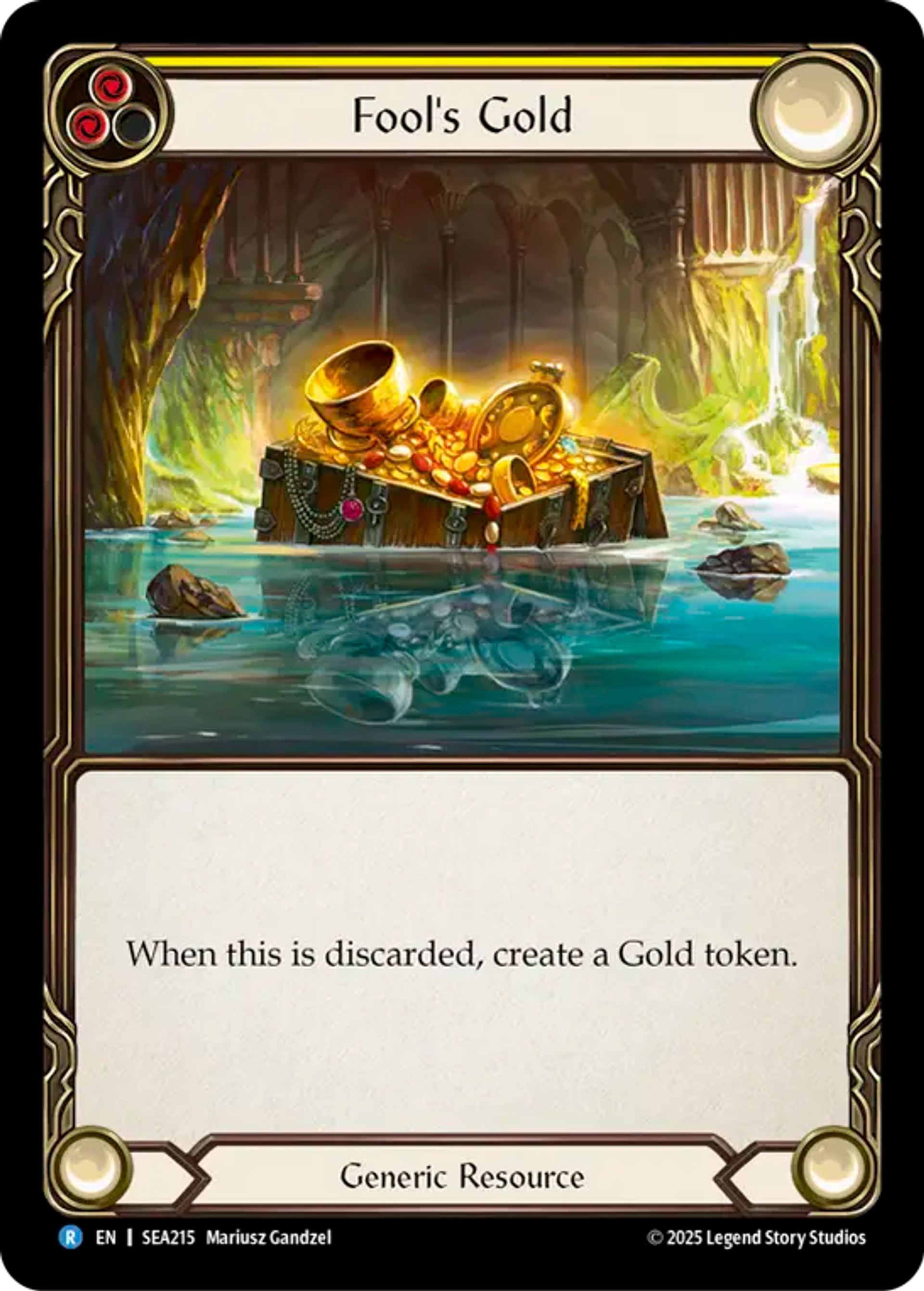 Fool's Gold (Yellow) — High Seas — Flesh and Blood