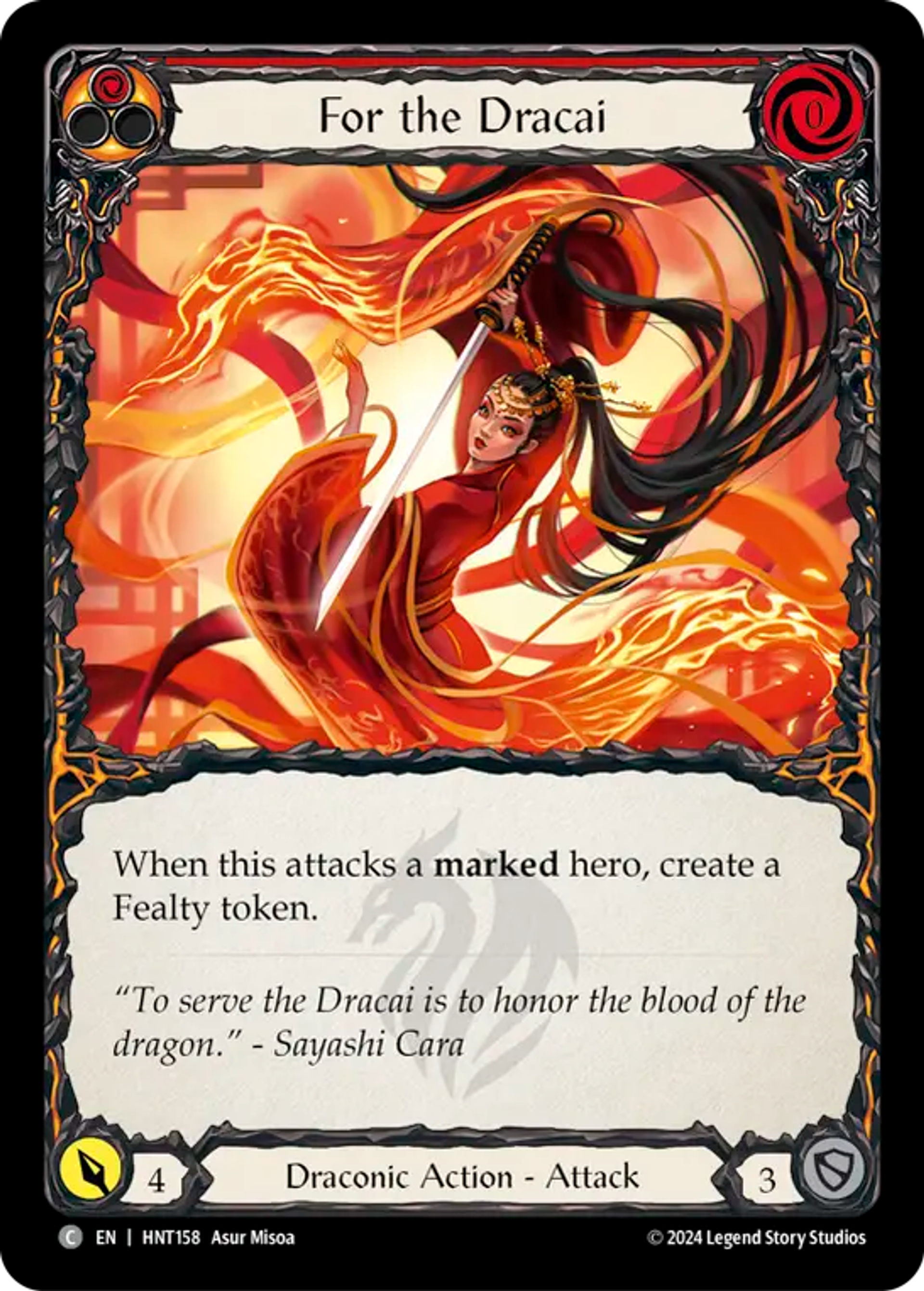 Pour le Dracaï — The Hunted — Flesh and Blood