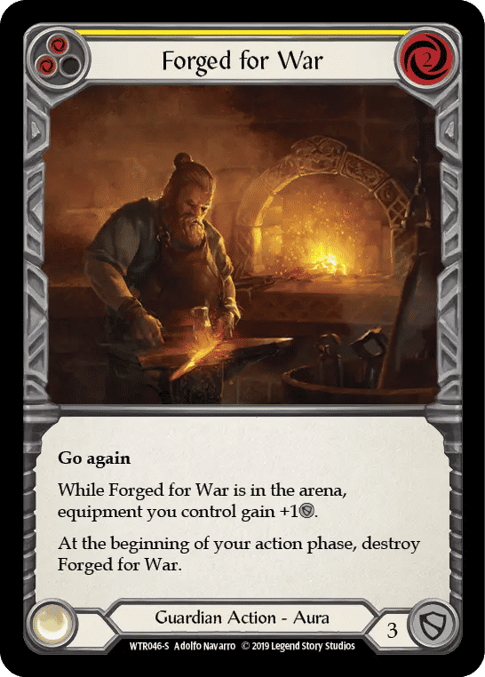 Forged for War — Welcome to Rathe — Flesh and Blood