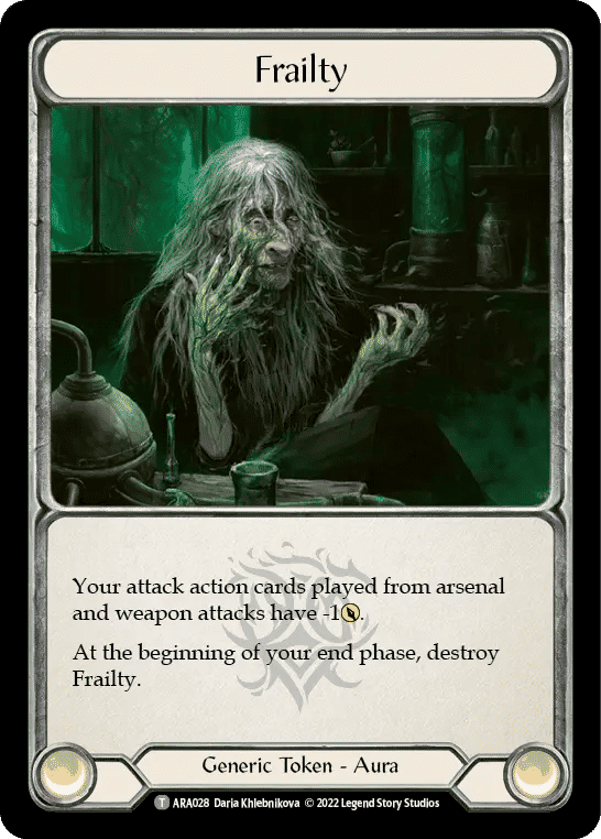 Frailty — Arakni - Blitz Deck — Flesh and Blood
