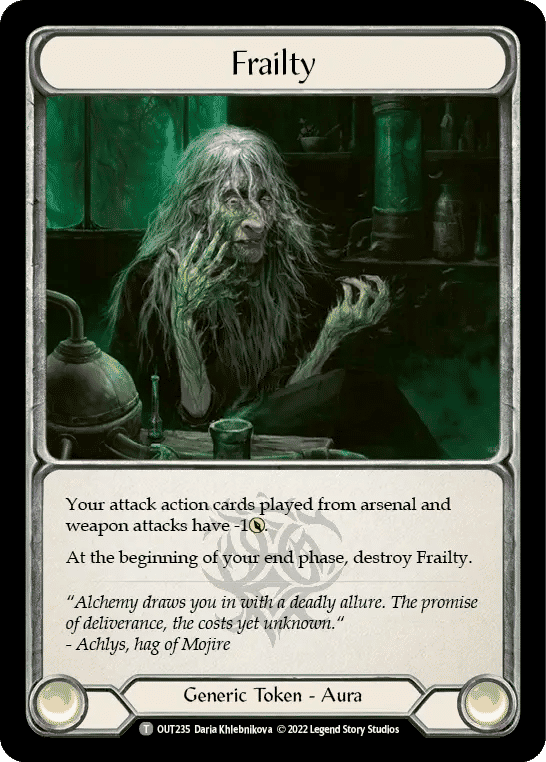 Frailty — Outsiders — Flesh and Blood