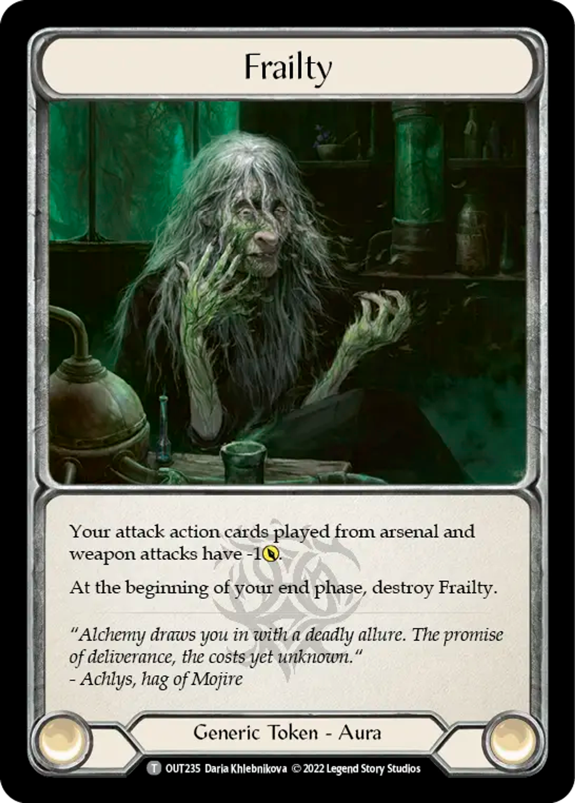 Frailty — Outsiders — Flesh and Blood
