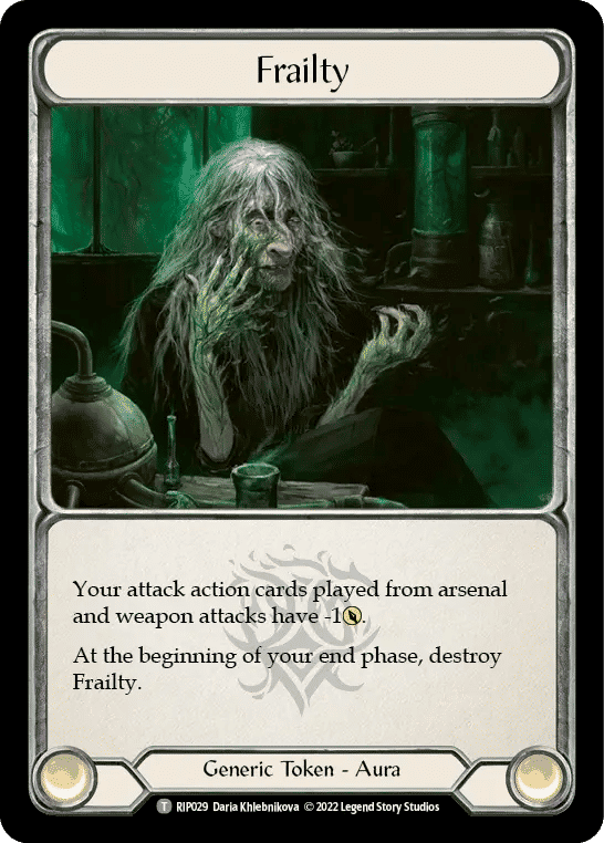 Frailty — Riptide - Blitz Deck — Flesh and Blood