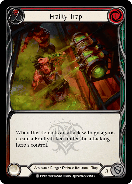 Frailty Trap (Red) — Riptide - Blitz Deck — Flesh and Blood