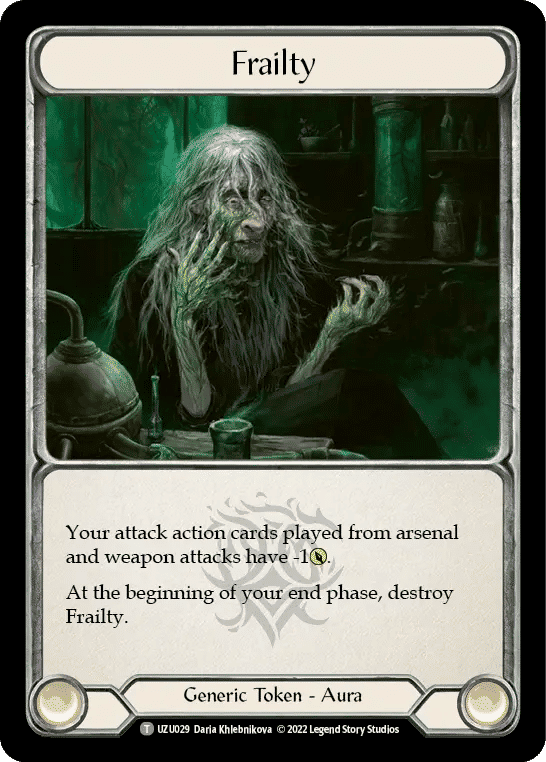 Frailty — Uzuri - Blitz Deck — Flesh and Blood