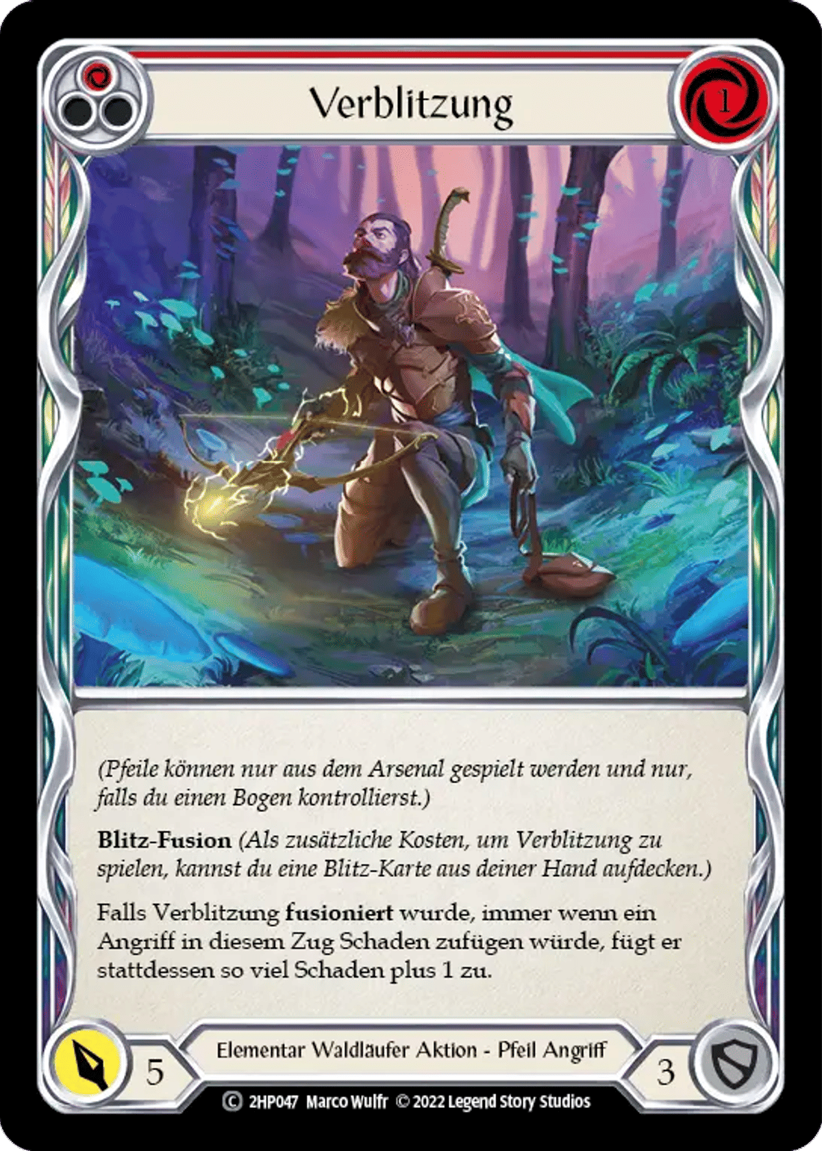 Frazzle (Red) from History Pack 2 - Black Label - Flesh and Blood