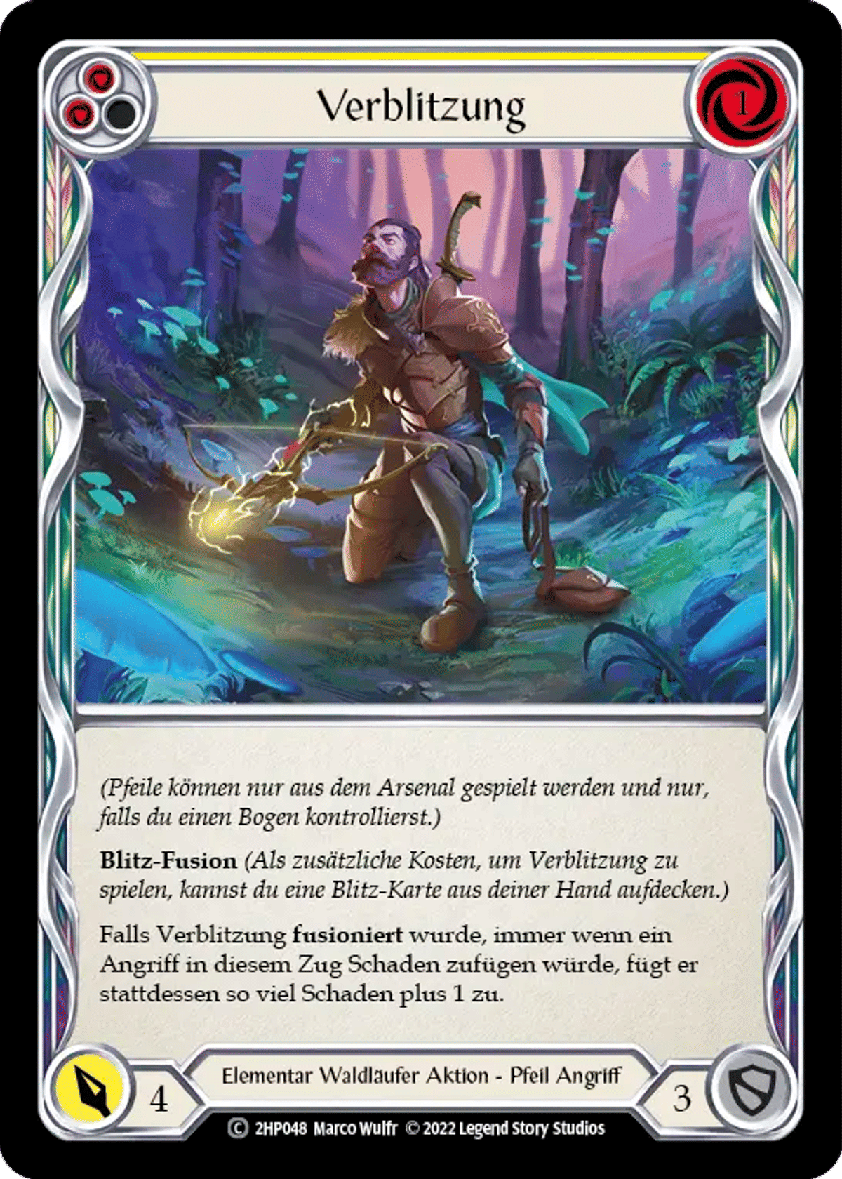 Frazzle (Yellow) from History Pack 2 - Black Label - Flesh and Blood