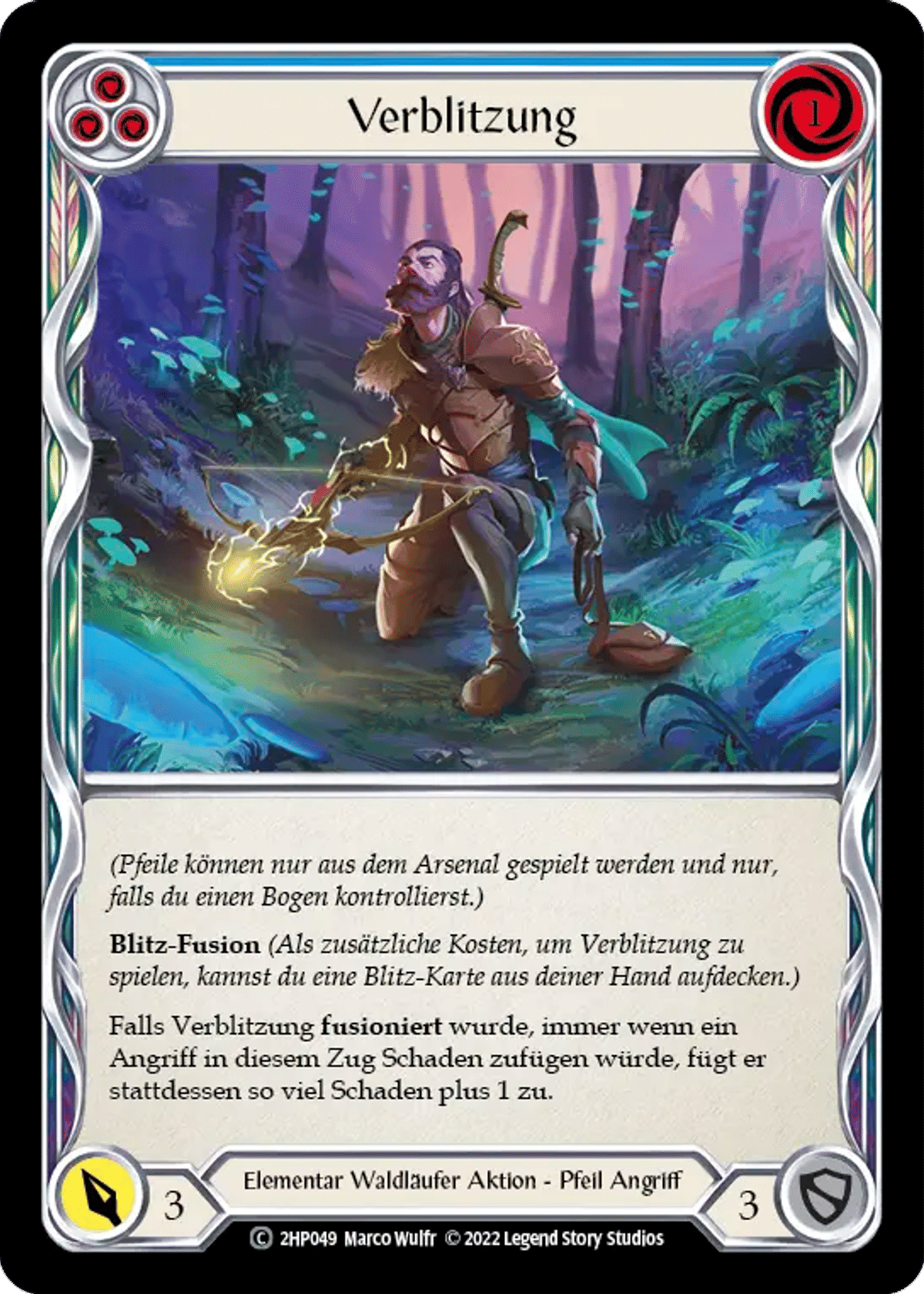 Frazzle (Blue) from History Pack 2 - Black Label - Flesh and Blood