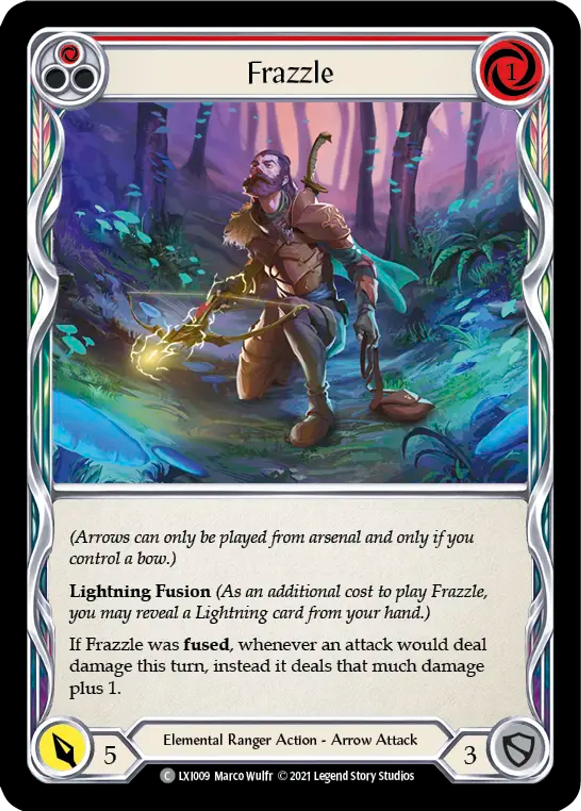 Frazzle (Red) — Lexi - Blitz Deck — Flesh and Blood