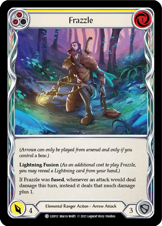 Frazzle (Yellow) — Lexi - Blitz Deck — Flesh and Blood