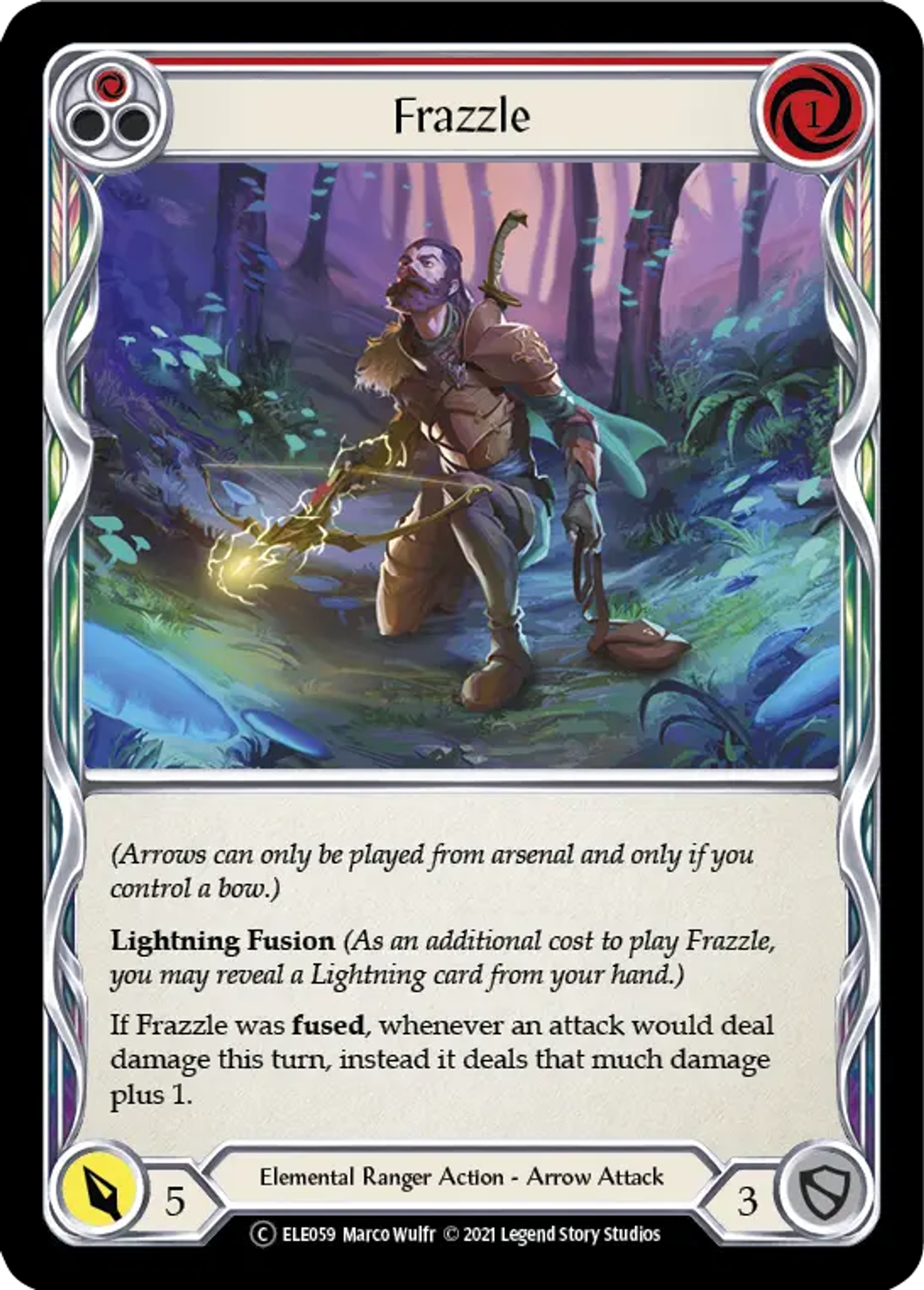 Frazzle (Red) — Tales of Aria - Unlimited — Flesh and Blood