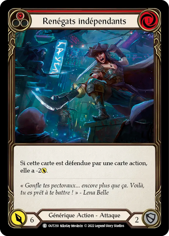 Renégats indépendants — Outsiders — Flesh and Blood