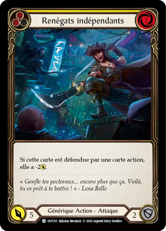 Renégats indépendants — Outsiders — Flesh and Blood