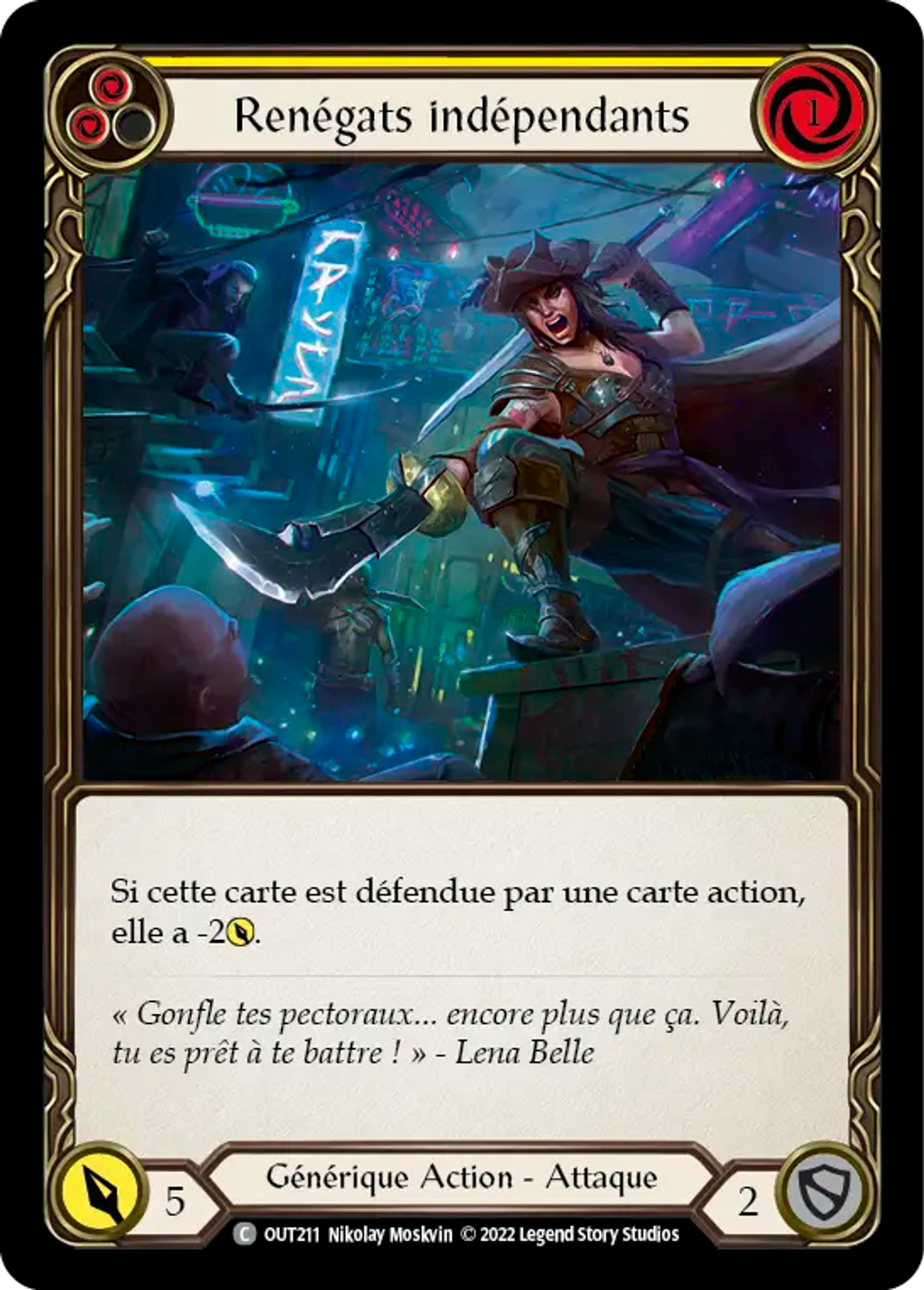 Renégats indépendants — Outsiders — Flesh and Blood