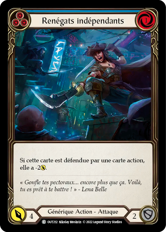 Renégats indépendants — Outsiders — Flesh and Blood