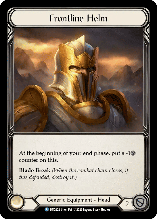 Frontline Helm — Dusk till Dawn — Flesh and Blood