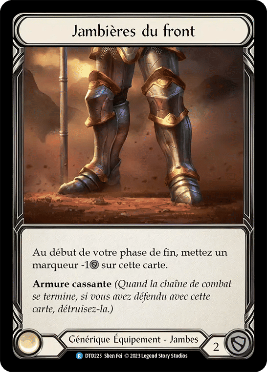 Jambières du front — Dusk till Dawn — Flesh and Blood