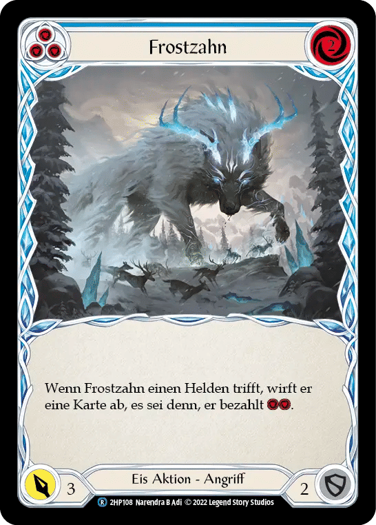 Frost Fang (Blue) — History Pack 2 - Black Label — Flesh and Blood