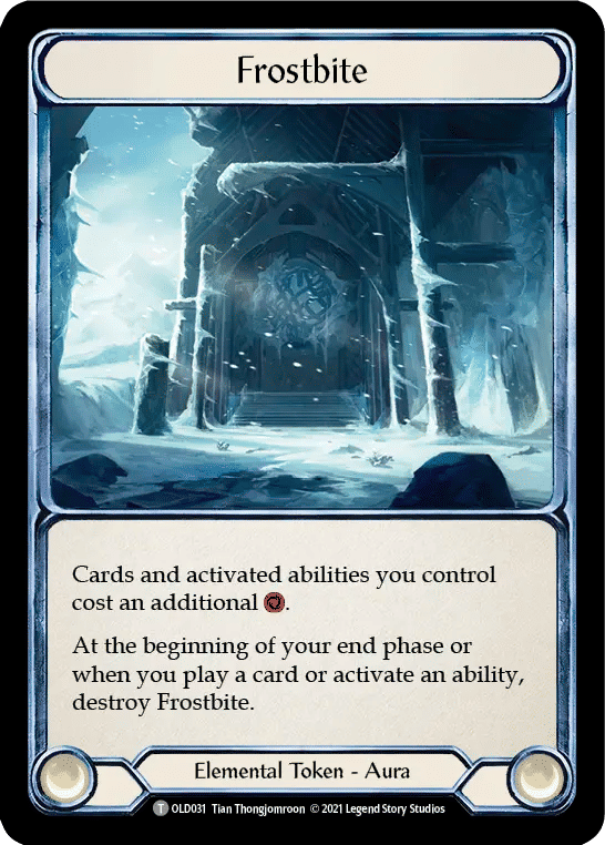 Frostbite — Oldhim - Blitz Deck — Flesh and Blood