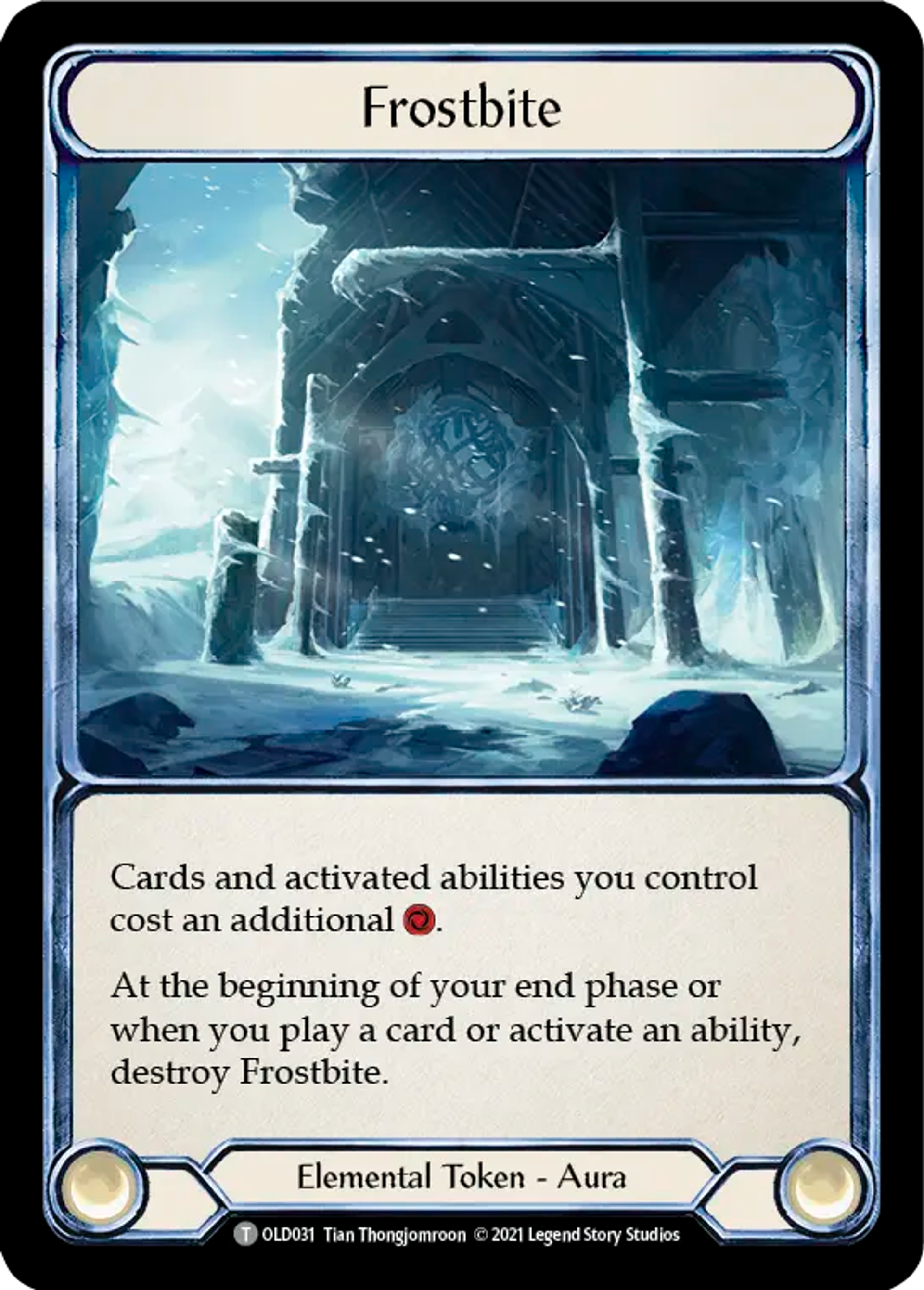 Frostbite — Oldhim - Blitz Deck — Flesh and Blood