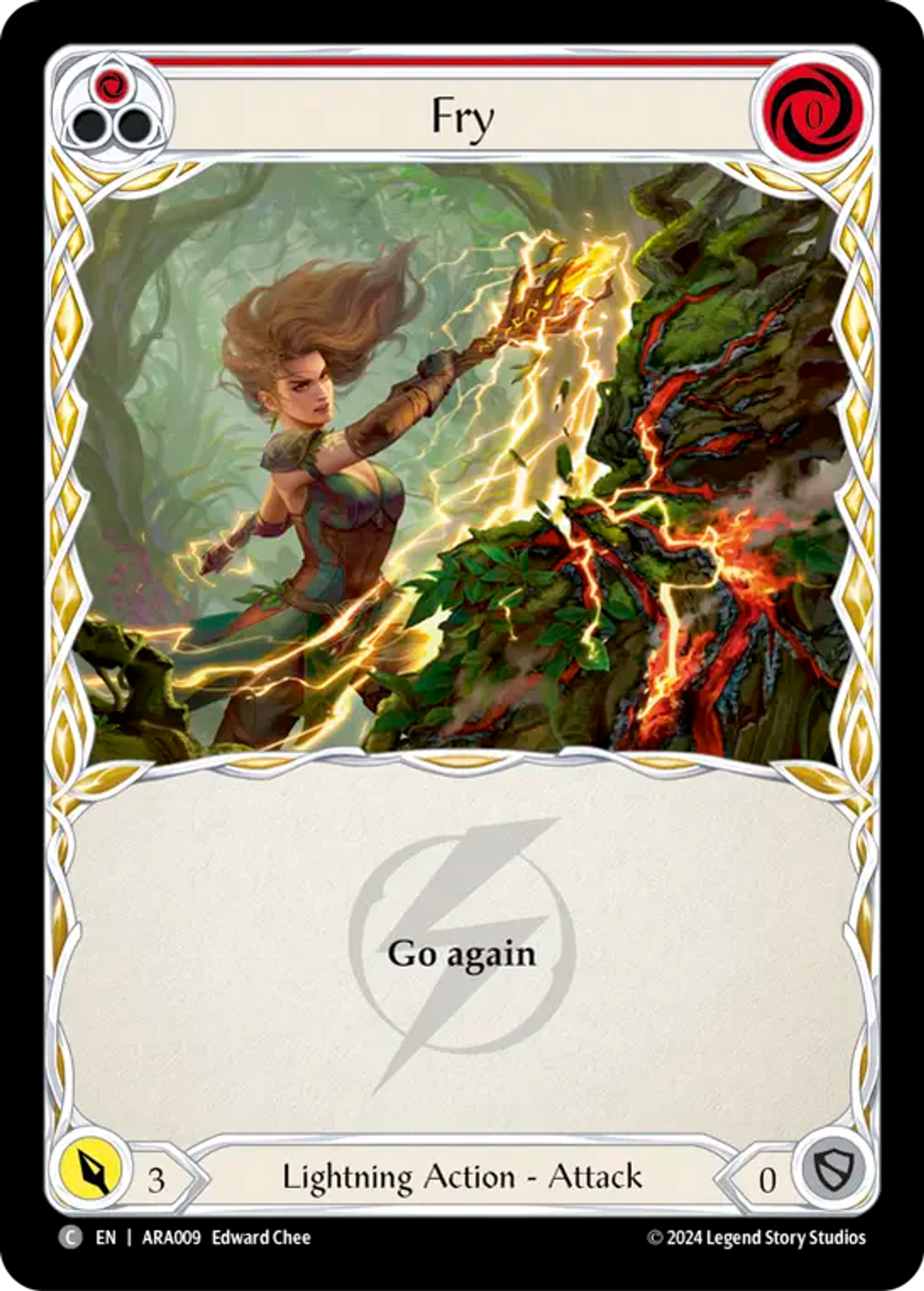 Fry (Red) — Rosetta Blitz Deck - Aurora — Flesh and Blood