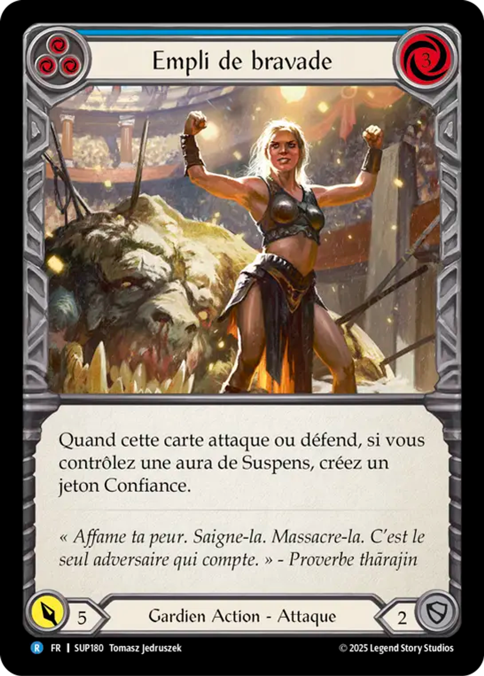 Empli de bravade — Super Slam — Flesh and Blood
