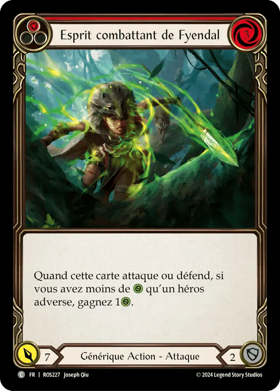 Esprit combattant de Fyendal — Rosetta — Flesh and Blood