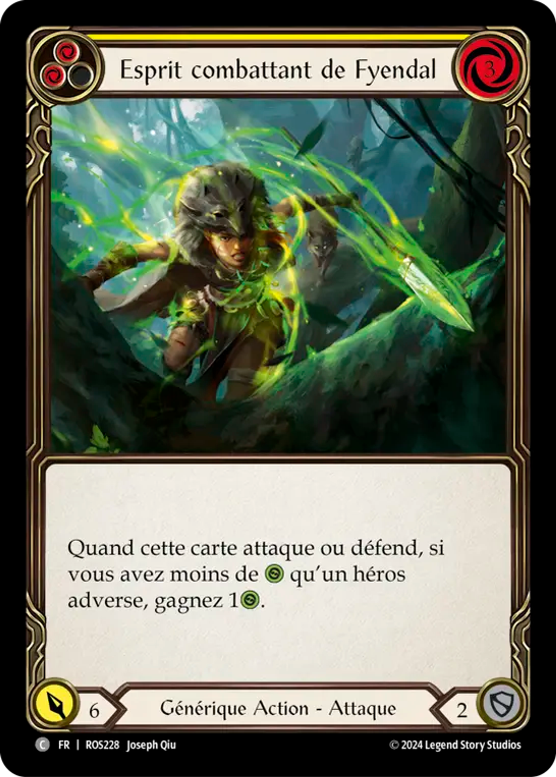 Esprit combattant de Fyendal — Rosetta — Flesh and Blood