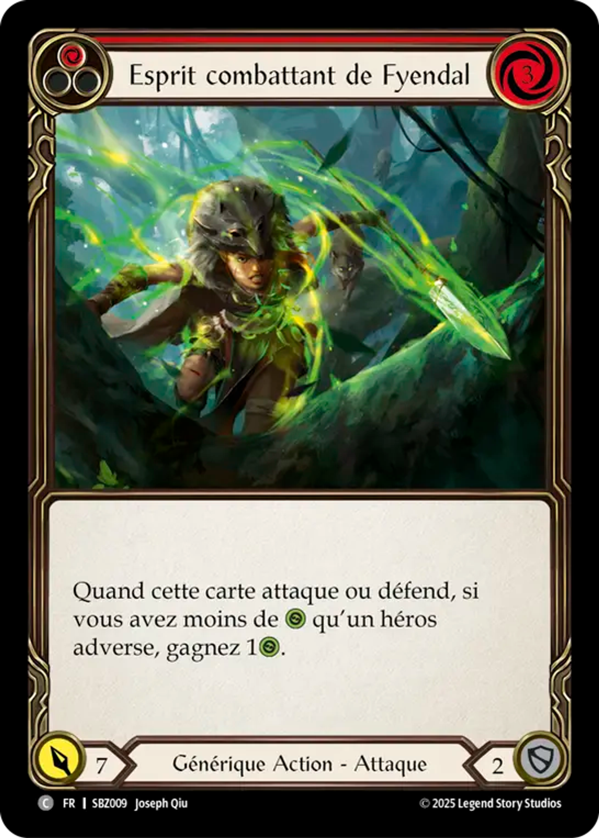 Esprit combattant de Fyendal — Silver Age Chapter 3 - Blaze, Firemind — Flesh and Blood
